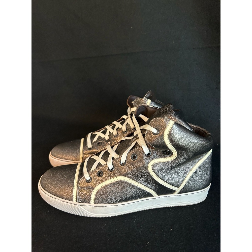 Men's Lanvin Sneakers Shoes Brown / Bronze - Size 11